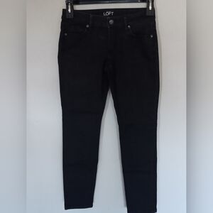 Ann Taylor LOFT Black Skinny Jeans